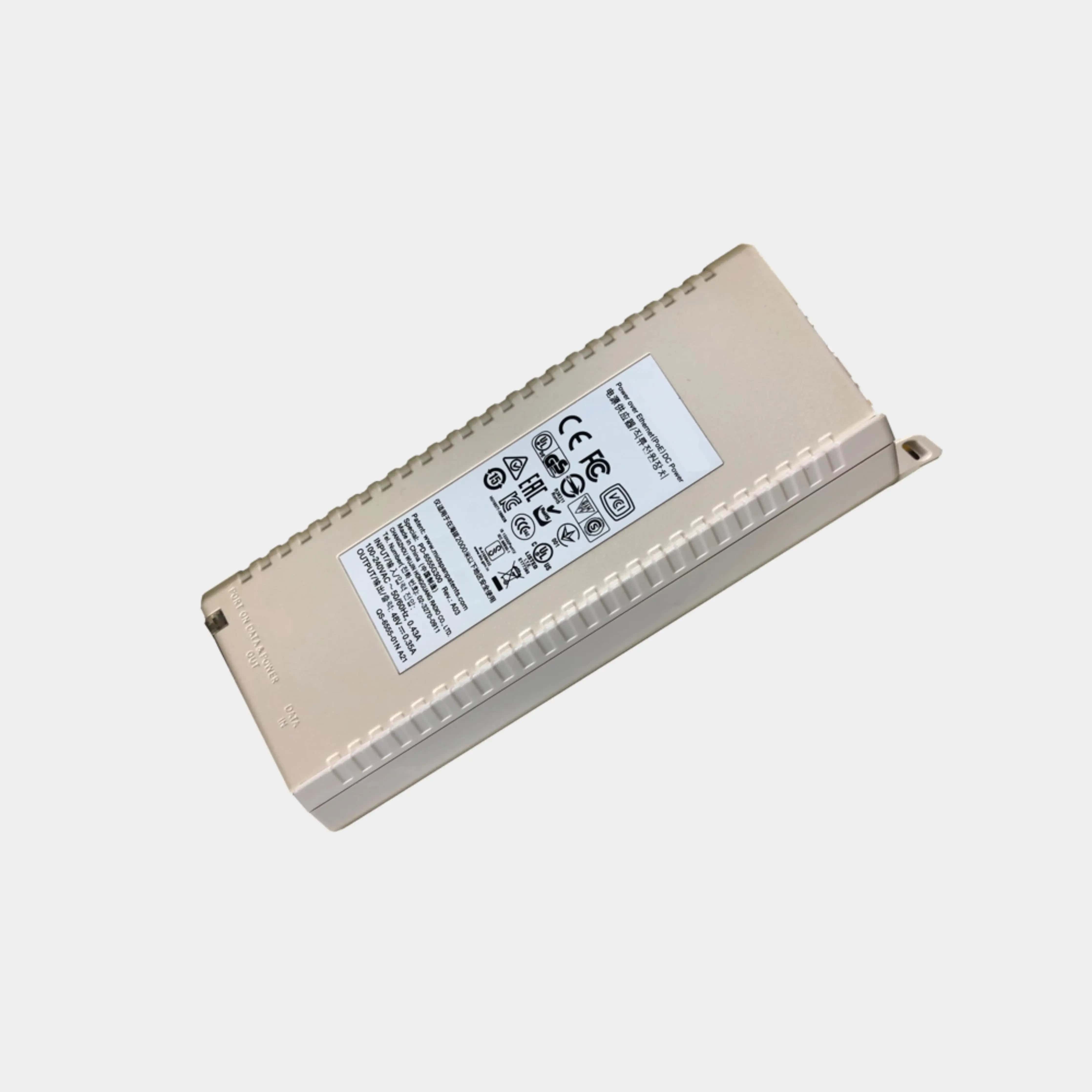HPE Aruba Instant On 30W 802.3at PoE Midspan Injector (P/N: R9M77A) for Aruba AP25