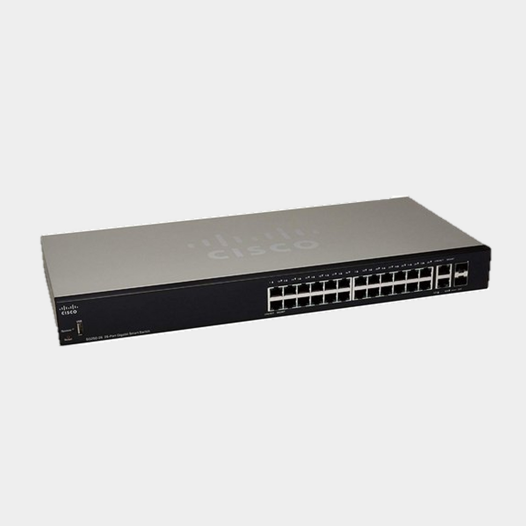 Cisco SG250 26-port Gigabit PoE Switch (SG250-26P-K9-EU)