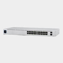 Load image into Gallery viewer, Ubiquiti UniFi Switch 24 PoE Gen 2 (USW-24-POE) I USW 24 POE I USW24 POE I SFP Uplink I 1.3” Smart Display
