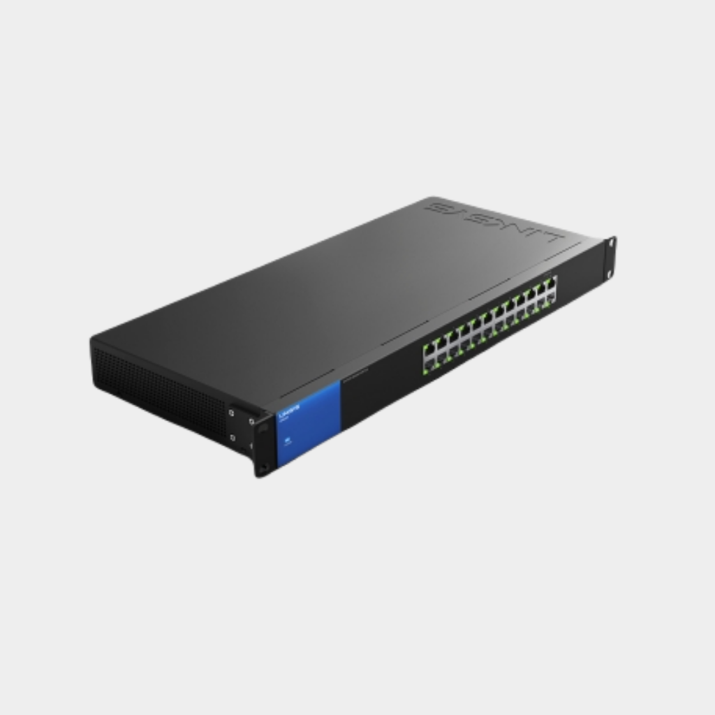 Linksys 24-Port Business Gigabit PoE+ Switch (LGS124P-AP)