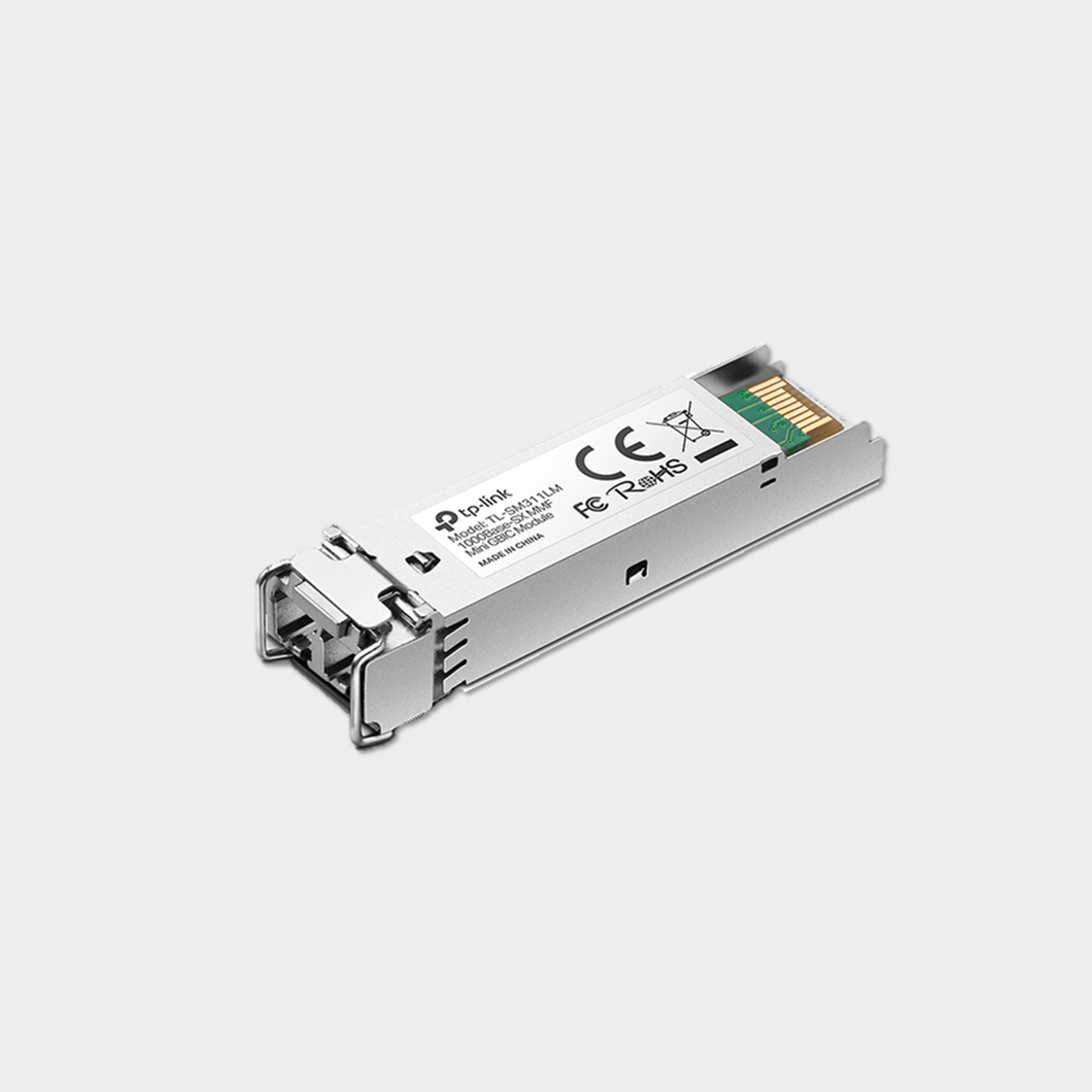 TP-Link TL-SM311LM Gigabit SFP module, Multi-mode, MiniGBIC, LC interface, Up to 550/275m distance (TL-SM311LM)