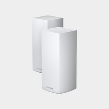 Load image into Gallery viewer, Linksys Velop Whole Home Intelligent Mesh WiFi 6 Router (AX) System, Tri-Band 2-pack  (MX10600-AH)
