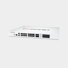 Load image into Gallery viewer, Fortinet 18 x GE RJ45 (including 1 x MGMT port, 1 X HA port, 16 x switch ports), 8 x GE SFP slots, 4 x 10GE SFP+ slots, NP6XLite and CP9 hardware accelerated, 480GB onboard SSD storage (FG-201F)
