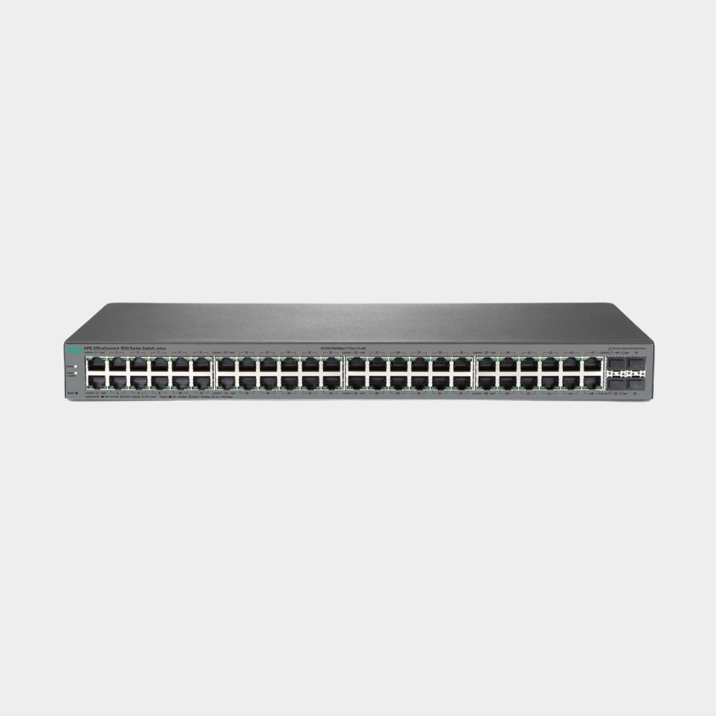 HPE Aruba Office Connect 1820 switch with 48 1GbE ports (J9981A) | Limited Lifetime Protection