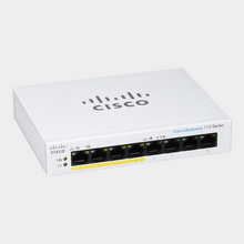 Load image into Gallery viewer, Cisco Business CBS110-8PP-D Unmanaged Switch, 8 Port GE, Partial PoE, Desktop, Ext PS, Limited Lifetime Protection (CBS110-8PP-D-EU)
