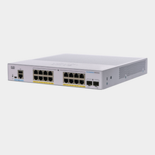 Load image into Gallery viewer, Cisco Business CBS350-16FP-2G Managed Switch, 16 Port GE, Full PoE, 2x1G SFP, Limited Lifetime Protection (CBS350-16FP-2G-EU)
