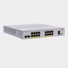 Load image into Gallery viewer, Cisco Business CBS350-16FP-2G Managed Switch, 16 Port GE, Full PoE, 2x1G SFP, Limited Lifetime Protection (CBS350-16FP-2G-EU)
