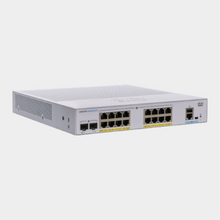 Load image into Gallery viewer, Cisco Business CBS350-16P-2G Managed Switch, 16 Port GE, PoE, Ext PS, 2x1G SFP, Limited Lifetime Protection (CBS350-16P-2G-EU)
