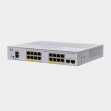 Load image into Gallery viewer, Cisco Business CBS350-16P-E-2G Managed Switch, 16 Port GE, PoE, Ext PS, 2x1G SFP, Limited Lifetime Protection (CBS350-16P-E-2G-EU)
