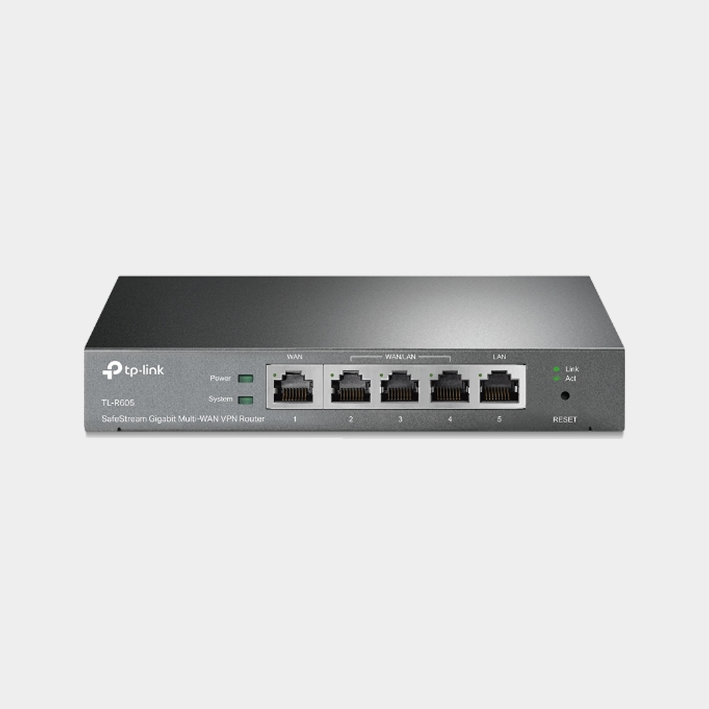 TP-Link SafeStream Gigabit Multi-WAN VPN Router (TL-R605)(ER605)