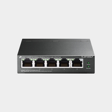 Load image into Gallery viewer, TP-Link 5-Port 10/100Mbps Desktop Switch with 4-Port PoE (TL-SF1005LP)
