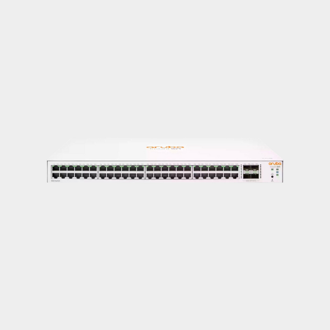 HPE-Aruba Instant On 1830 48G 4SFP Switch (JL814A) | Limited Lifetime Protection